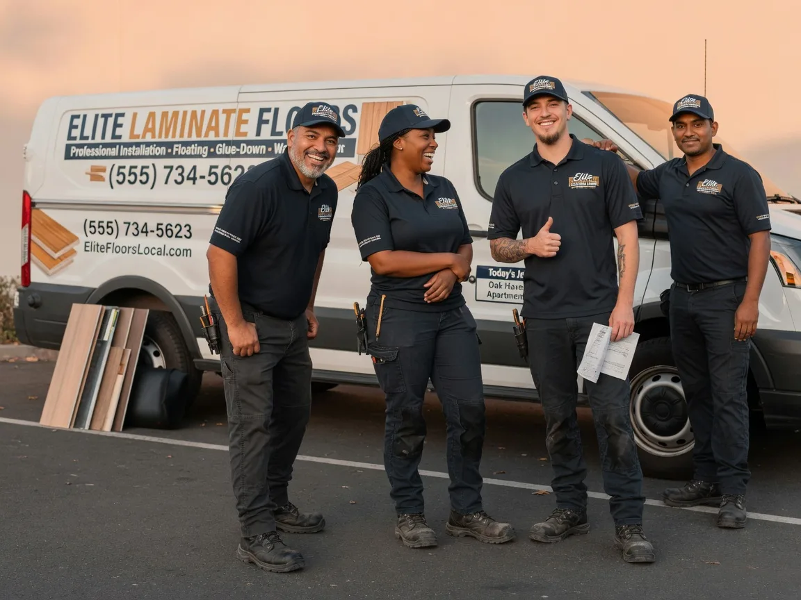 Laminate flooring installation company in New Bavaria, OH